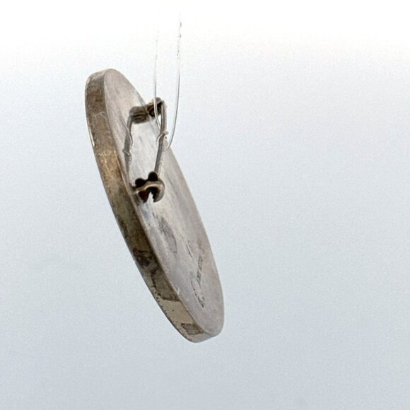 Vintage Sterling Silver 925 Mexican Aztec Mayan Warrior Brooch Pin Mix Negro - Picture 4 of 8